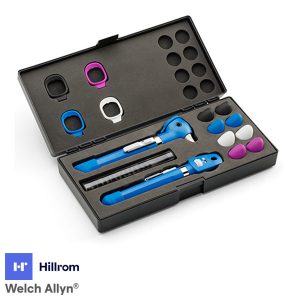 Set Otoscopio Oftalmoscopio POCKET LED PLUS LED, cuenta con la tecnología SureColor™ patentada por Welch Allyn
